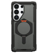 Magsafe Противоударен Калъф за Samsung S26 Ultra, UAG Plasma XTE Case Black-Orange, Черен (2)