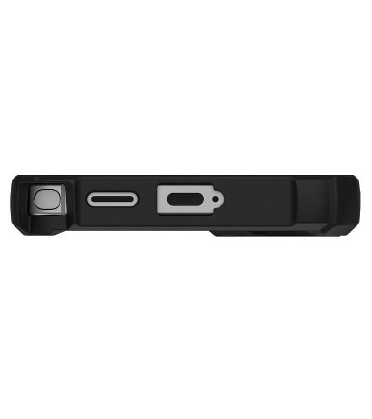 Magsafe Противоударен Калъф за Samsung S26 Ultra, UAG Plasma XTE Case Black-Orange, Черен (10)