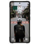 Magsafe Противоударен Калъф за Samsung S26 Ultra, UAG Plasma XTE Case Black-Orange, Черен (6)