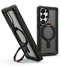 Magsafe Противоударен Калъф за Samsung S26 Ultra, UAG Plasma XTE Case Black-Orange, Черен