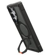 Magsafe Противоударен Калъф за Samsung S26 Ultra, UAG Plasma XTE Case Black-Orange, Черен (8)