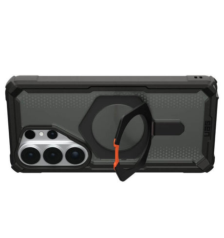 Magsafe Противоударен Калъф за Samsung S26 Ultra, UAG Plasma XTE Case Black-Orange, Черен (7)