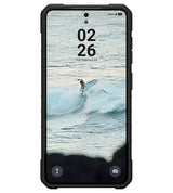 Magsafe Противоударен Калъф за Samsung S26 Plus, UAG Pathfinder Clear Case Ash/Black, Черен (7)
