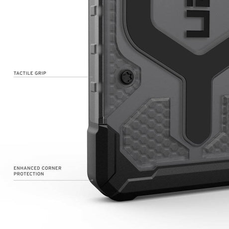 Magsafe Противоударен Калъф за Samsung S26 Plus, UAG Pathfinder Clear Case Ash/Black, Черен (8)