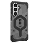 Magsafe Противоударен Калъф за Samsung S26 Plus, UAG Pathfinder Clear Case Ash/Black, Черен (3)