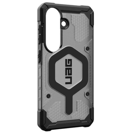 Magsafe Противоударен Калъф за Samsung S26 Plus, UAG Pathfinder Clear Case Ash/Black, Черен (4)