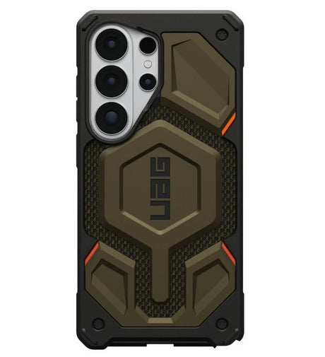 Magsafe Противоударен Калъф за Samsung S26 Ultra, UAG Monarch Pro Kevlar Case Element Green, Зелен (2)