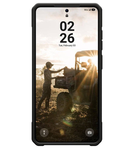 Magsafe Противоударен Калъф за Samsung S26 Ultra, UAG Monarch Pro Kevlar Case Mallard, Син (9)