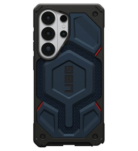Magsafe Противоударен Калъф за Samsung S26 Ultra, UAG Monarch Pro Kevlar Case Mallard, Син (2)
