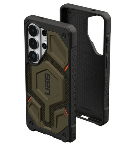 Magsafe Противоударен Калъф за Samsung S26 Ultra, UAG Monarch Pro Kevlar Case Element Green, Зелен (4)