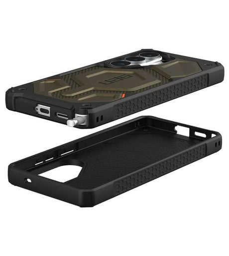 Magsafe Противоударен Калъф за Samsung S26 Ultra, UAG Monarch Pro Kevlar Case Element Green, Зелен (5)
