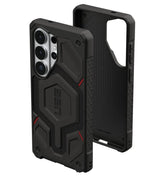 Magsafe Противоударен Калъф за Samsung S26 Ultra, UAG Monarch Pro Kevlar Case, Черен (3)