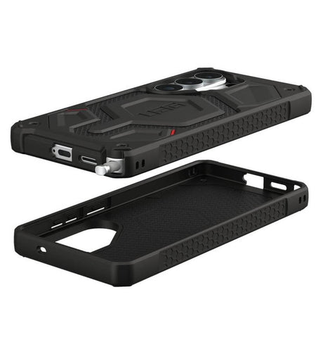 Magsafe Противоударен Калъф за Samsung S26 Ultra, UAG Monarch Pro Kevlar Case, Черен (4)