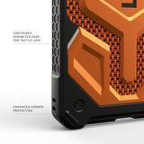Magsafe Противоударен Калъф за Samsung S26 Ultra, UAG Monarch Pro Kevlar Case Burnt Orange, Оранжев (6)