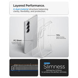 Противоударен Калъф за Samsung S26, Spigen Ultra Hybrid Case, Прозрачен (8)