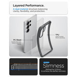 Противоударен Калъф за Samsung S26 Ultra, Spigen Ultra Hybrid Space Case, Черен (8)
