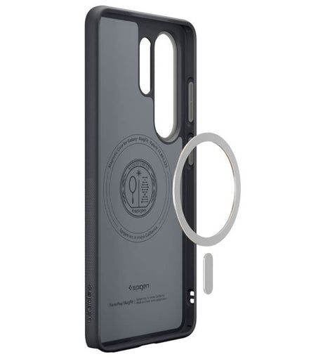 Magsafe Калъф за Samsung S26 Ultra, Spigen Nano Pop Case, Черен (5)