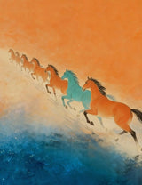 Magsafe Калъф за iPhone 17 Pro, Pitaka Edge Happiness Rides Case Amber, Оранжев (7)