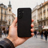 Силиконов Калъф за Samsung A37, Tech-Protect Icon Soft Case, Черен (4)