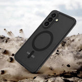 Magsafe Калъф за Samsung A57, Tech-Protect MagMat Case, Черен (7)