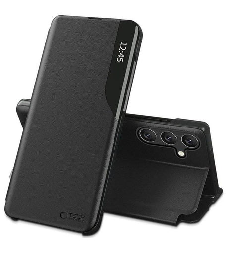 Активен Калъф за Samsung A37, Tech-Protect Smart View Case, Черен
