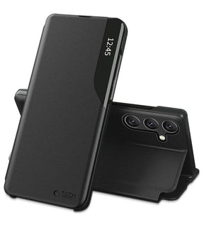 Активен Калъф за Samsung A57, Tech-Protect Smart View Case, Черен