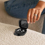 Силиконов Калъф за Samsung Galaxy Buds 4 Pro/ 4, Tech-Protect Slim Hook Case, Черен (8)
