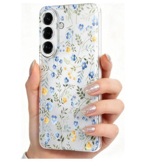 Калъф за Samsung A57, Tech-Protect FlexAir Spring Flowers Case, Цветен