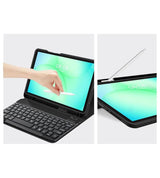 Калъф с Клавиатура за Samsung Tab A11 / A9 8.7", Tech-Protect SC Pen Keyboard Case, Черен (9)