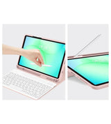 Калъф с Клавиатура за Samsung Tab A11 / A9 8.7", Tech-Protect SC Pen Keyboard Case, Розов (8)