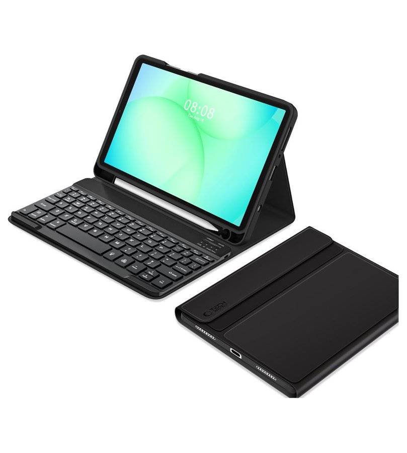 Калъф с Клавиатура за Samsung Tab A11 / A9 8.7", Tech-Protect SC Pen Keyboard Case, Черен (2)