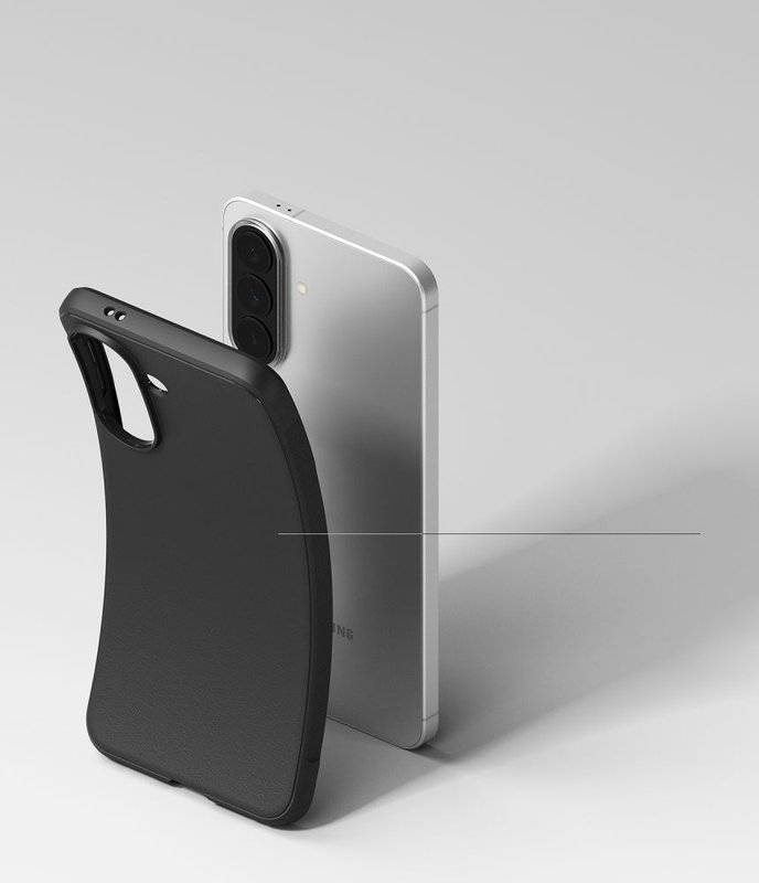 Противоударен Силиконов Калъф за Samsung A57, Ringke Onyx Case, Черен (5)