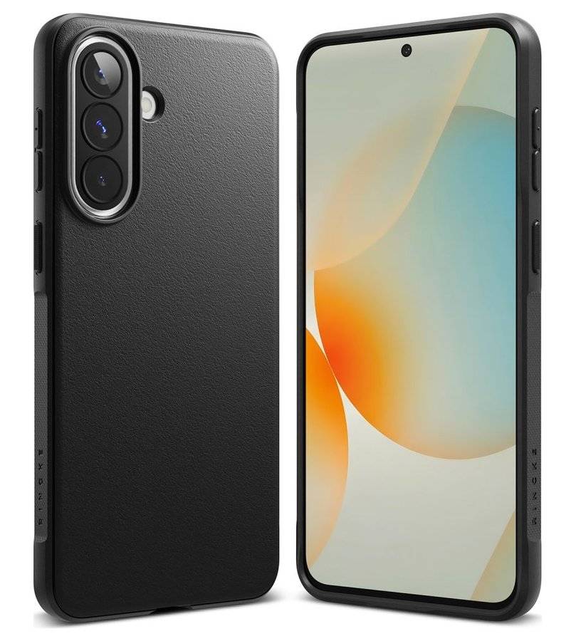 Противоударен Силиконов Калъф за Samsung A57, Ringke Onyx Case, Черен (2)