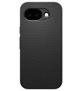 Противоударен Калъф за Google Pixel 10A, Spigen Liquid Air Matte Black Case, Черен (2)