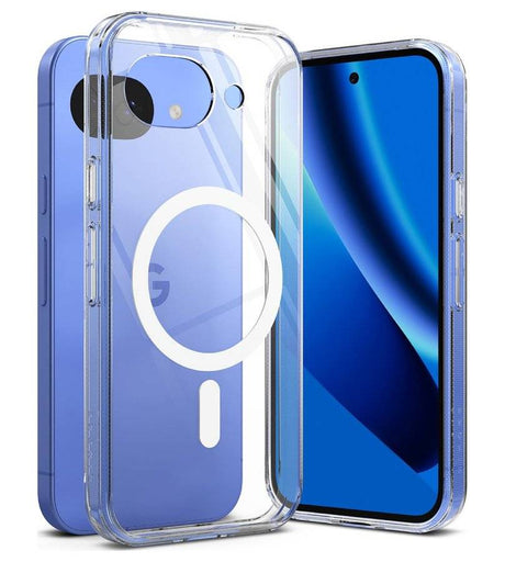 Magsafe Калъф за Google Pixel 10A, Ringke Fusion Magnetic Case, Прозрачен