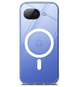 Magsafe Калъф за Google Pixel 10A, Ringke Fusion Magnetic Case, Прозрачен (3)