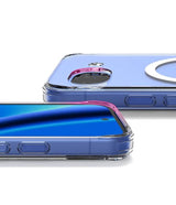 Magsafe Калъф за Google Pixel 10A, Ringke Fusion Magnetic Case, Прозрачен (6)