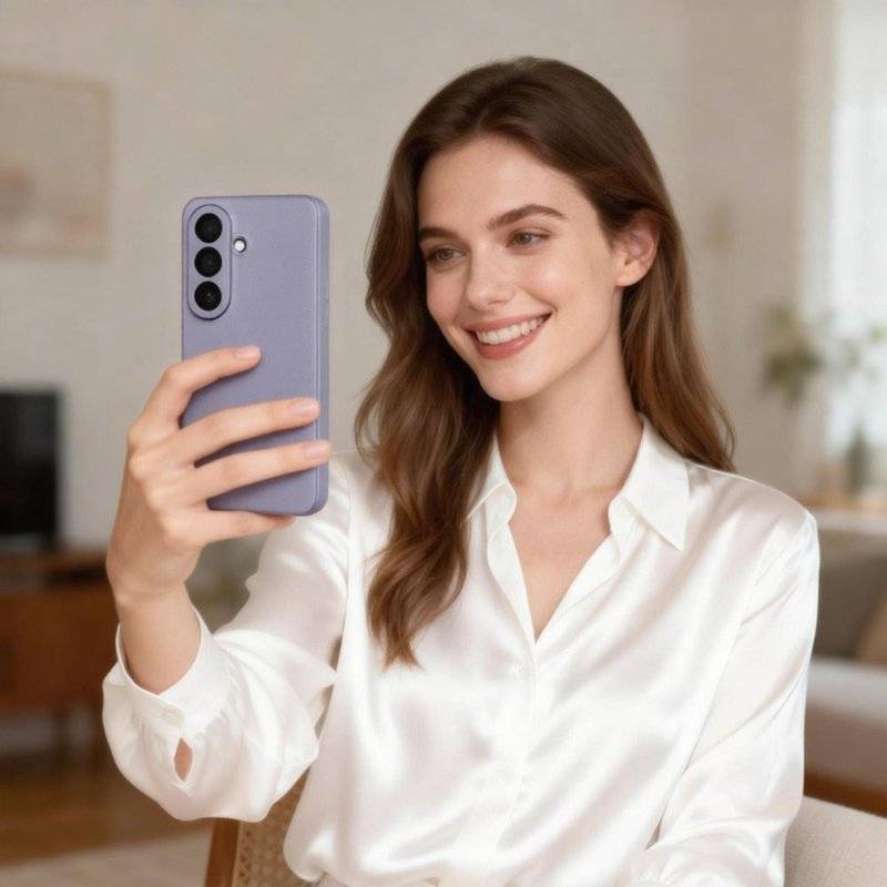 Активен Калъф за Samsung S26 Plus, Tech-Protect Smart Wallet Book Case, Лилав (8)