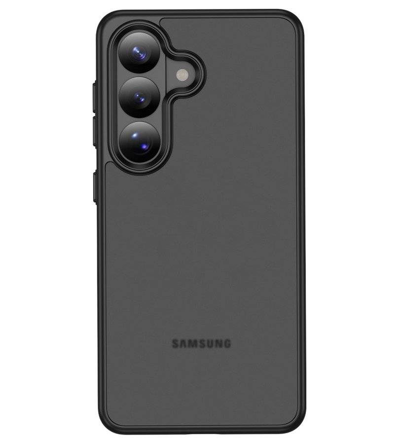 Матов Калъф за Samsung S26 Plus, Tech-Protect MagMat Case, Черен (3)