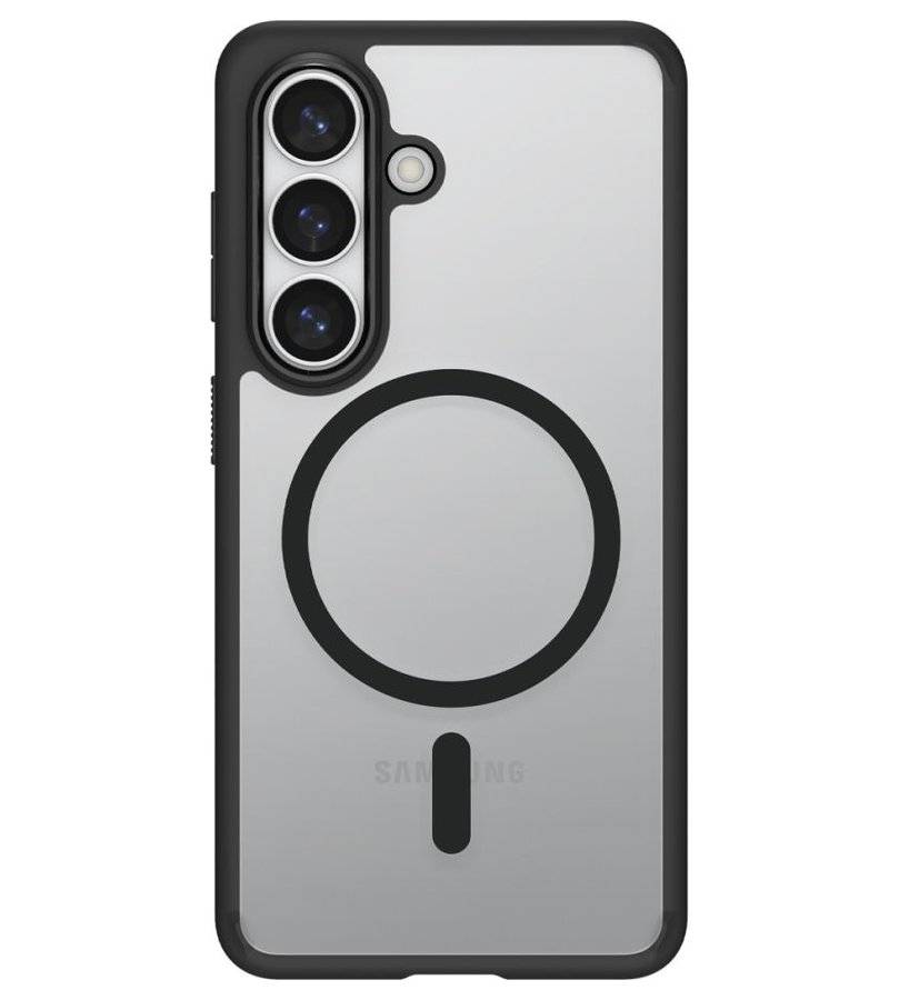 Magsafe Калъф за Samsung S26 Plus, Spigen Ultra Hybrid Case, Черен (3)