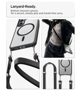 Magsafe Калъф за Samsung S26 Plus, Spigen Ultra Hybrid Case, Черен (13)