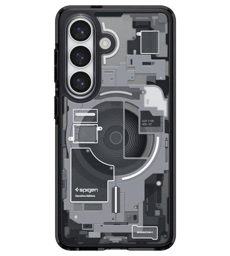Magsafe Калъф за Samsung S26, Spigen Zero One Ultra Hybrid Case, Черен (3)