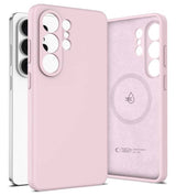 Magsafe Калъф за Samsung S26 Ultra, Tech-Protect Silicone Case, Розов (2)