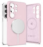 Magsafe Калъф за Samsung S26 Ultra, Tech-Protect Silicone Case, Розов