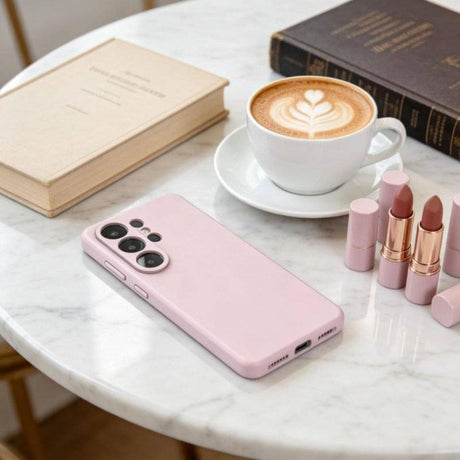 Magsafe Калъф за Samsung S26 Ultra, Tech-Protect Silicone Case, Розов (3)