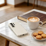 Magsafe Калъф за Samsung S26 Ultra, Tech-Protect Silicone Case, Бежов (3)