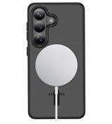 Magsafe Калъф за Samsung S26 Plus, Tech-Protect MagMat Case, Черен (4)