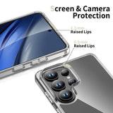 Калъф за Samsung S26 Ultra, Tech-Protect FlexAir Hybrid Clear Case, Прозрачен (4)