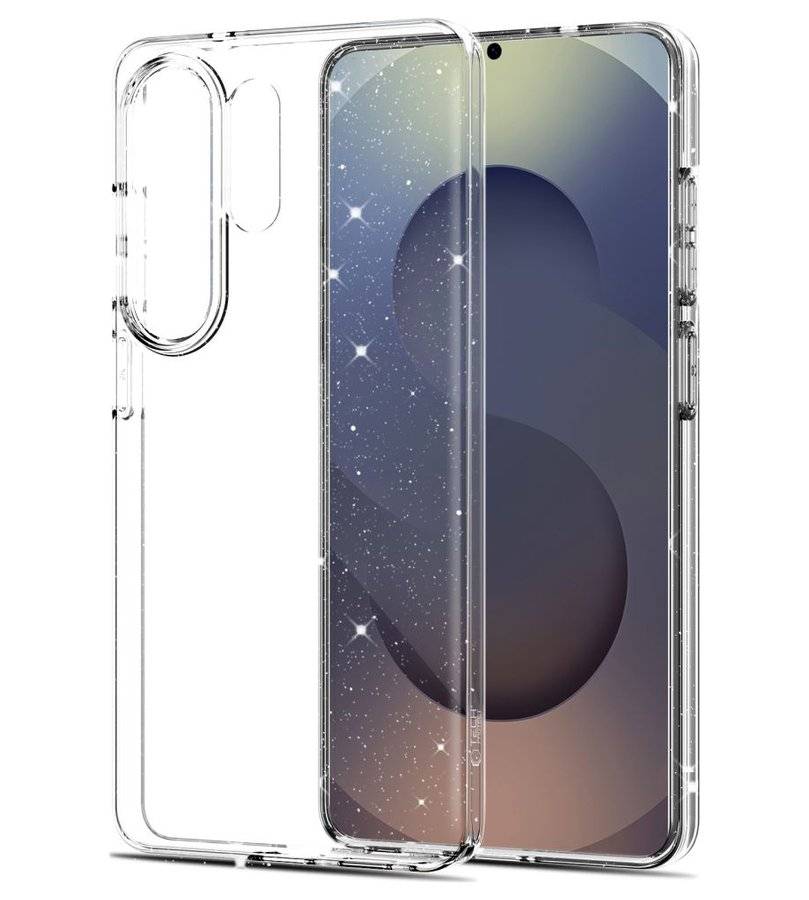 Блестящ Калъф за Samsung S26 Ultra, Tech-Protect FlexAir Glitter Case, Прозрачен (2)