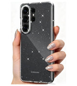 Блестящ Калъф за Samsung S26 Ultra, Tech-Protect FlexAir Glitter Case, Прозрачен (4)